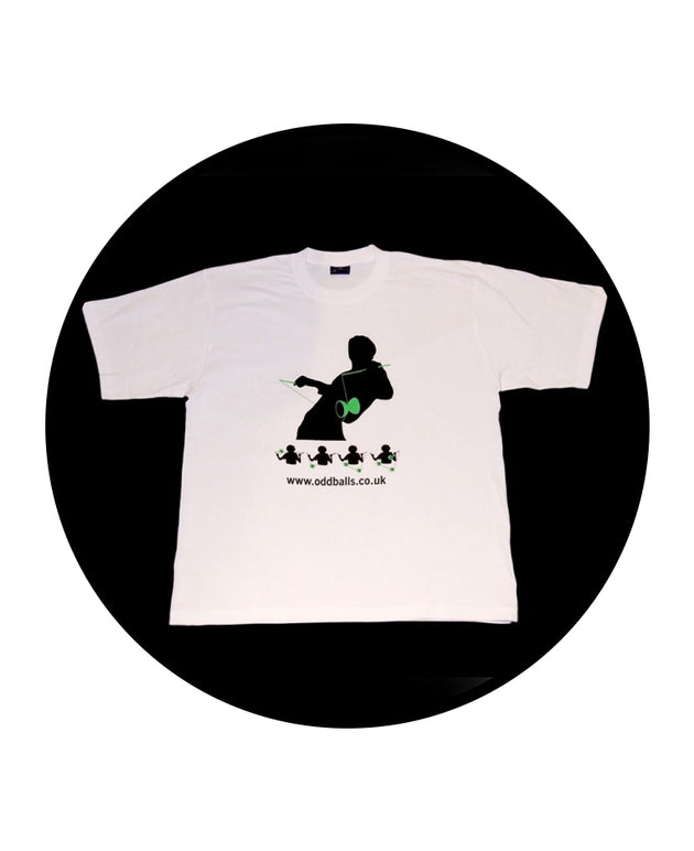 Oddballs T-Shirt - Diabolo Tricks - White