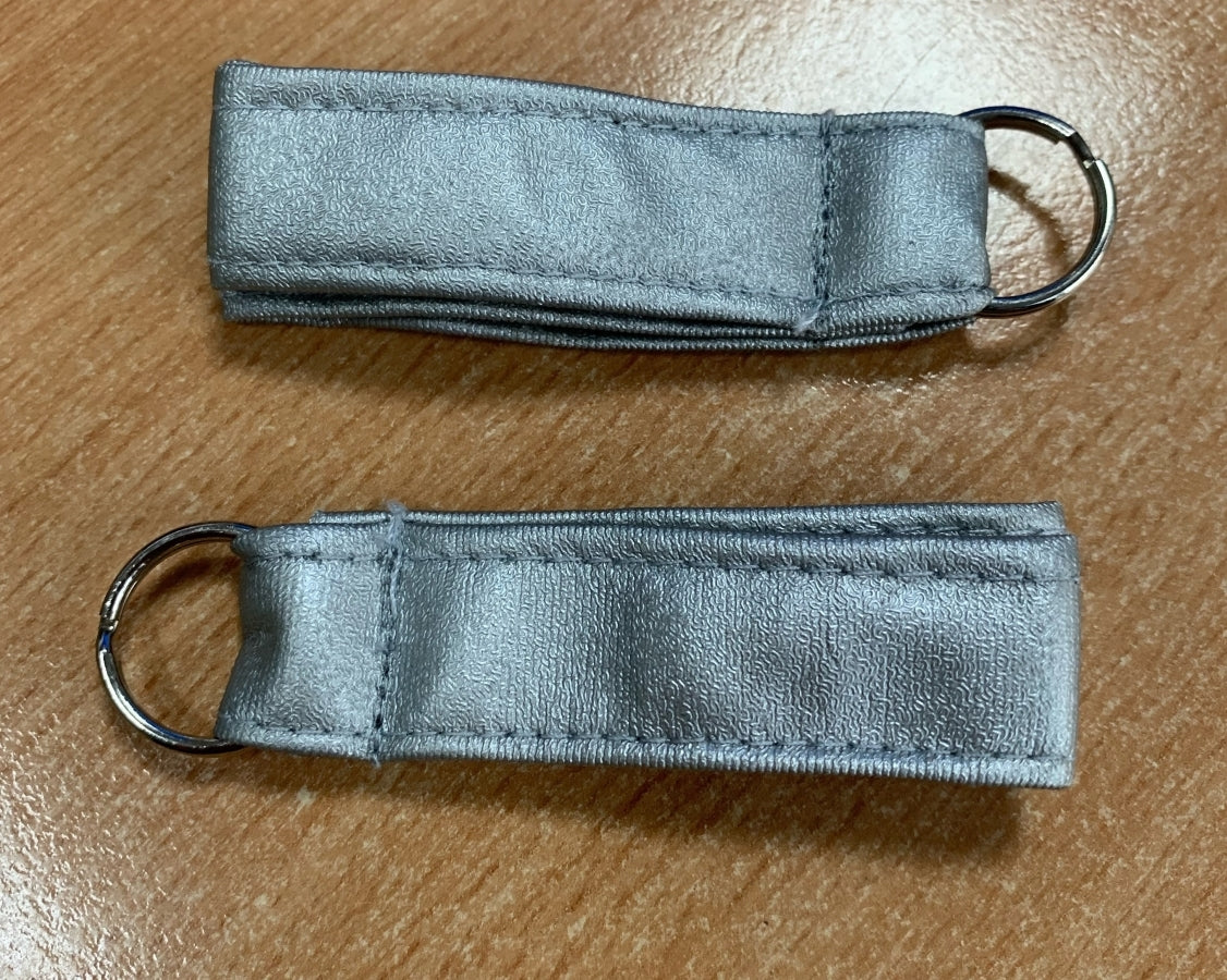 Dual Loop Roop Handle Double Loop Handles - Silver