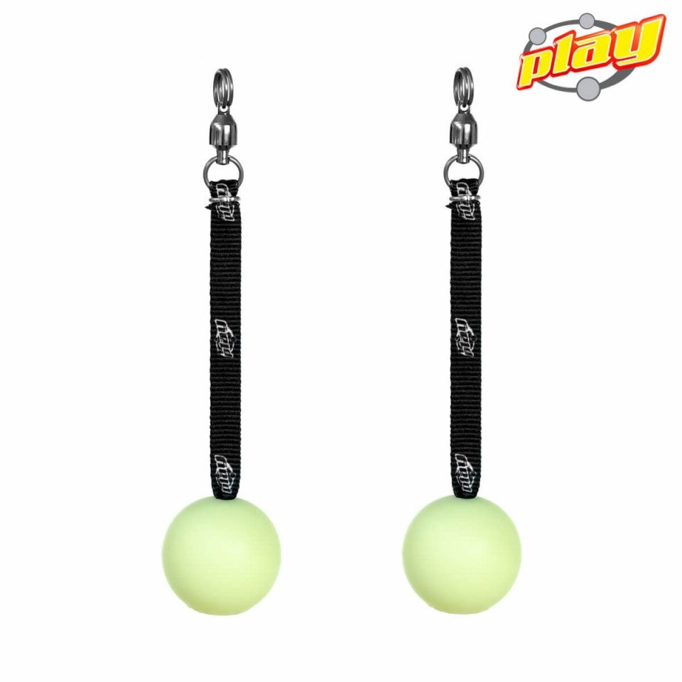 PAIR OF HYPER HANDLES FOR POI - Silcone Swinging Handle 