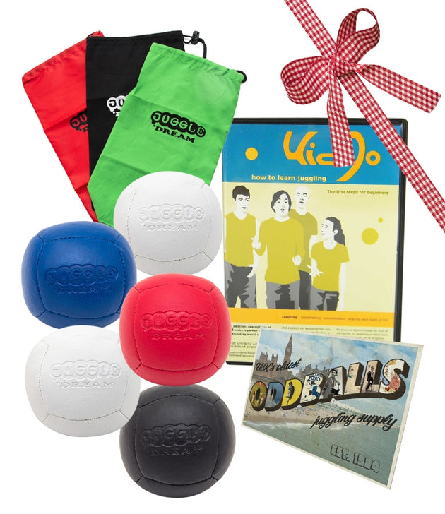 5 Juggle Dream Pro Sport 130 gram Juggling Balls -  Postcard - Bag - DVD - RRP £41.94