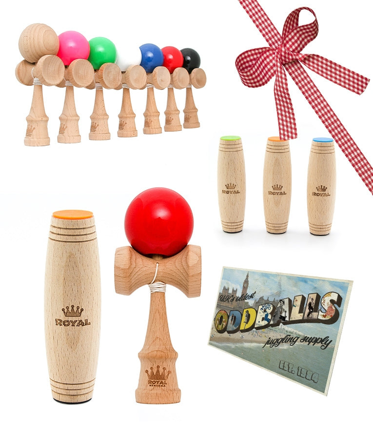 Royal Kendama competition model - Royal Kururin Tumbler - Postcard - RRP £17.98