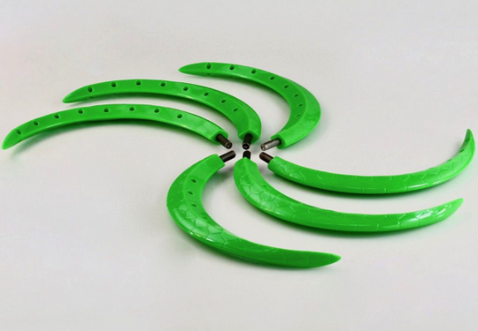 Set of 6 Threeworlds Spiral Dragon Claws - Modular Spiral