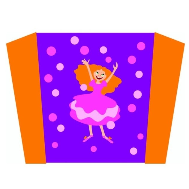 Wolkensturmer Single Line Sled Kite - Princess Kathy Graphic