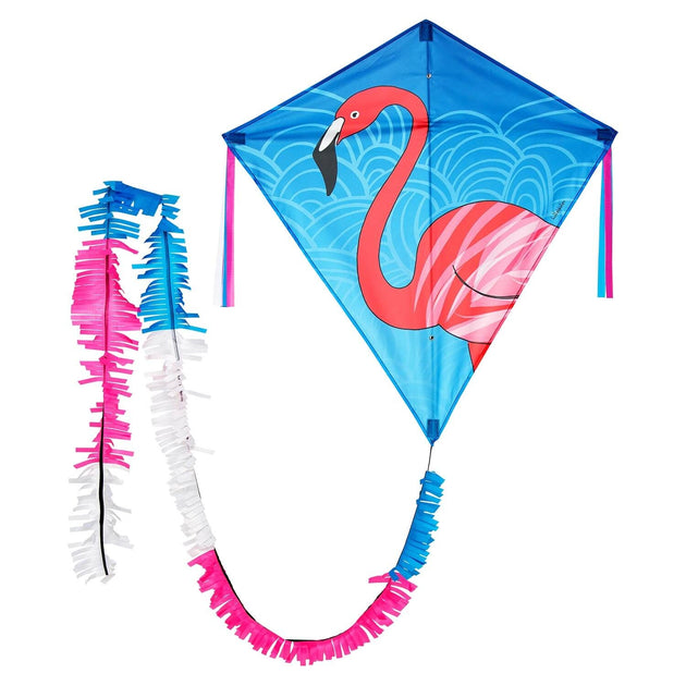 Wolkenstuermer Eddy Flamingo - Delta Single Line Traditional Flying Kite