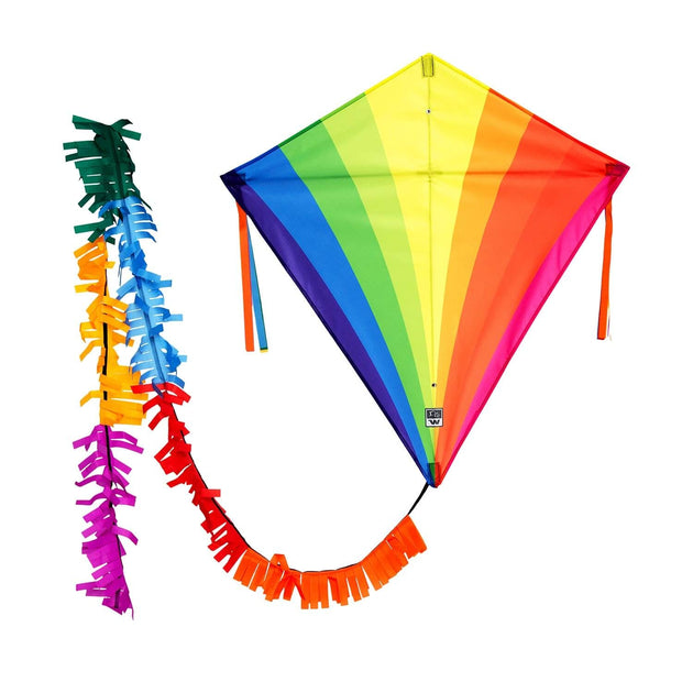 Wolkenstuermer Eddy Rainbow Delta single line Traditional Flying Kite